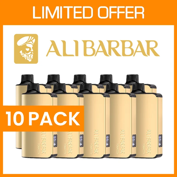 10 Pack – Alibarbar Ingot – 9000 Puffs wholesale pack - 10 pack · 9,000 puffs
