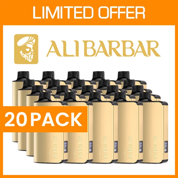 20 Pack – Alibarbar Ingot – 9000 Puffs wholesale pack - 20 pack · 9,000 puffs