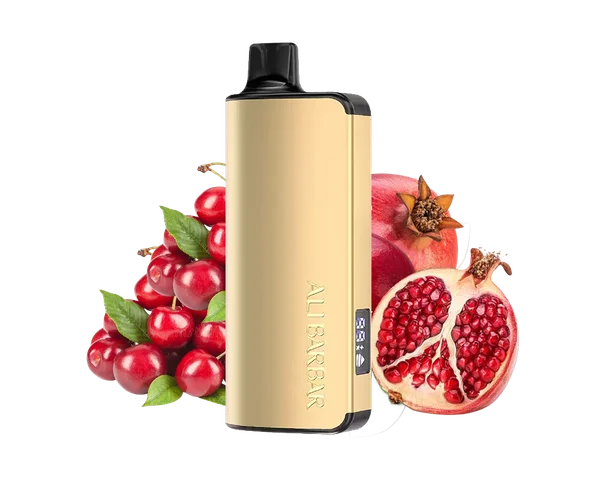 Alibarbar Cherry Pomegranate disposable vape - 9,000 puffs