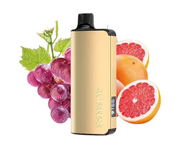 Alibarbar Grape Grapefruit disposable vape - 9,000 puffs