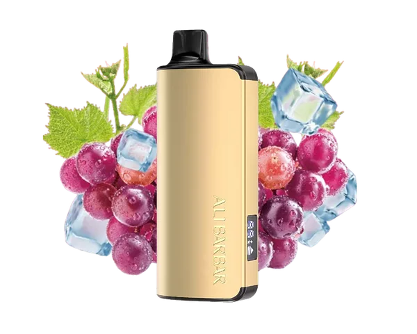 Alibarbar Grape Ice disposable vape - 9,000 puffs