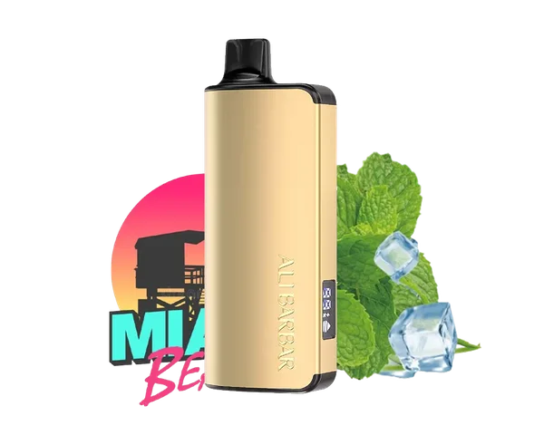 Alibarbar Miami Mint disposable vape - 9,000 puffs