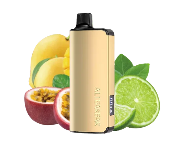 Alibarbar Passionfruit Mango Lime disposable vape - 9,000 puffs