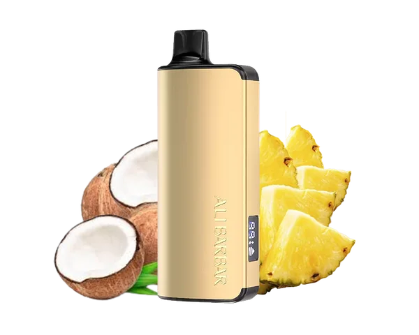 Alibarbar Pineapple Coconut disposable vape - 9,000 puffs