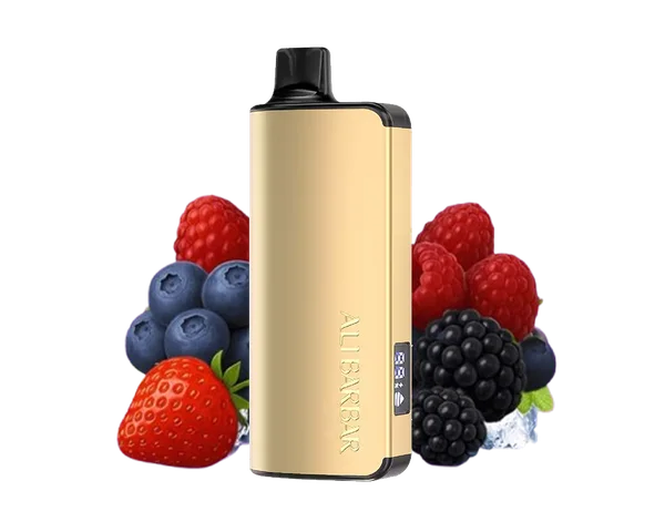 Alibarbar Quadruple Berry disposable vape - 9,000 puffs