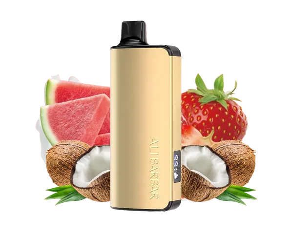 Alibarbar Strawberry Coconut Watermelon disposable vape - 9,000 puffs