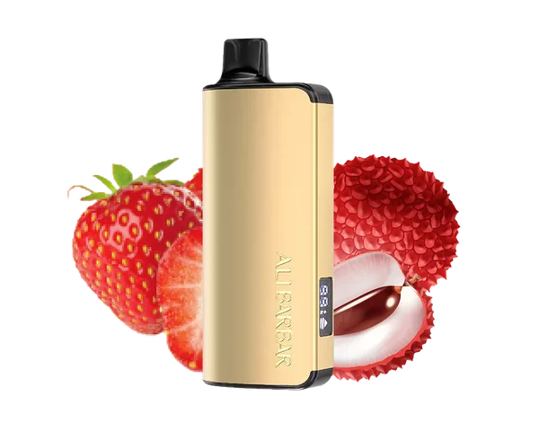 Alibarbar Strawberry Lychee disposable vape - 9,000 puffs