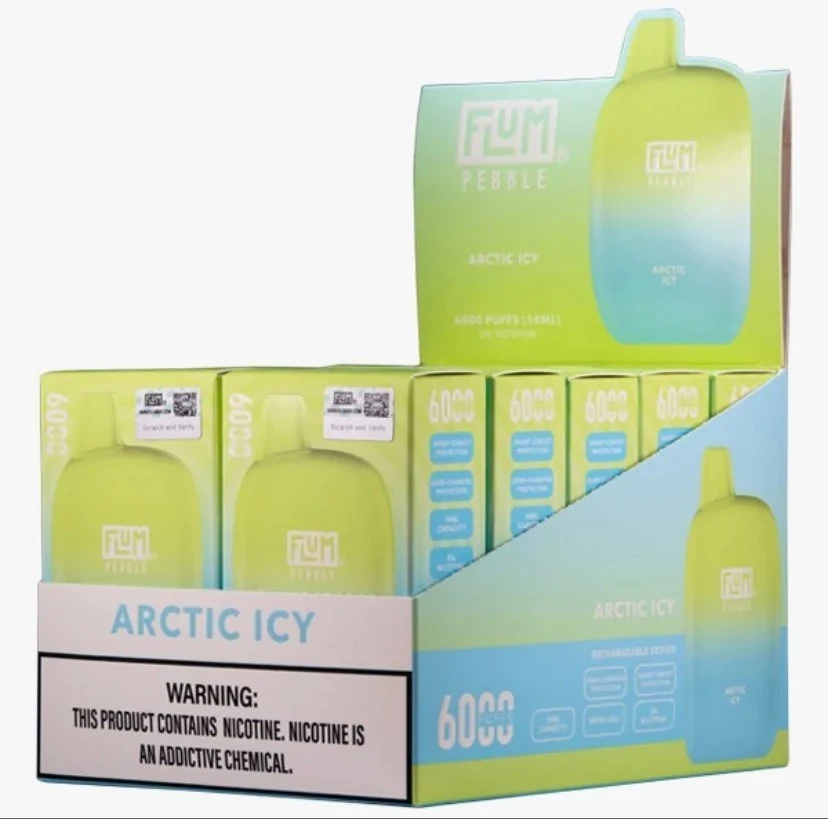 Artic Icy 6000 puffs 10 pack wholesale pack - 10 pack · 6,000 puffs