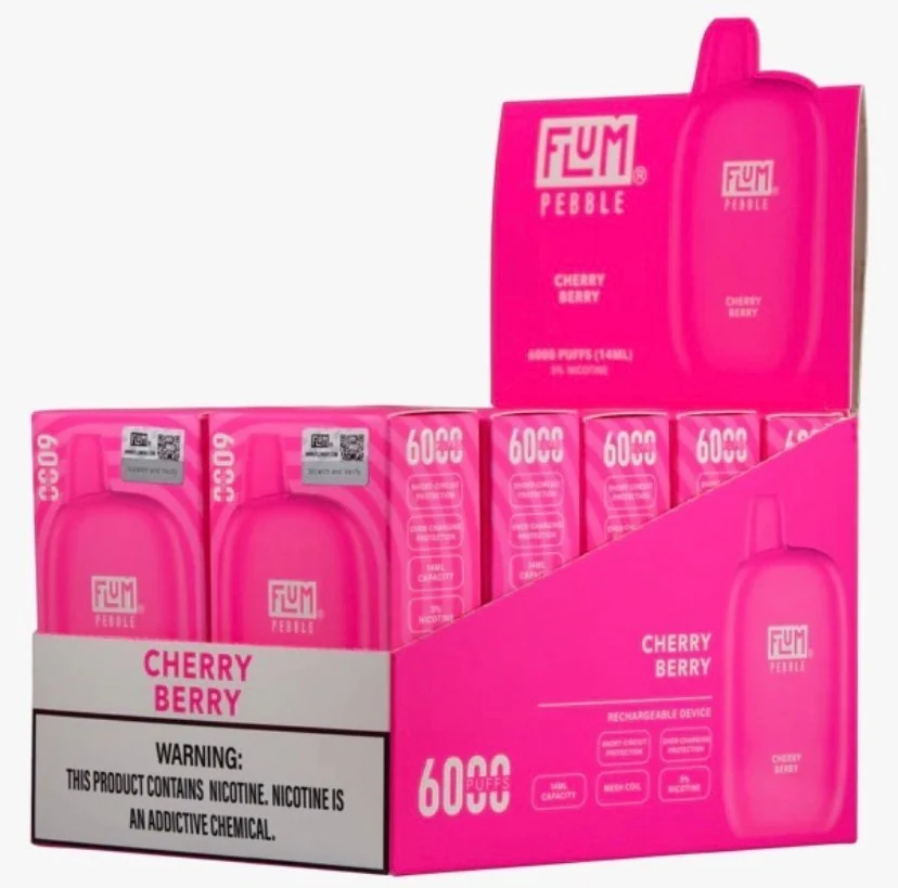Cherry Berry 6000 puffs 10 pack wholesale pack - 10 pack · 6,000 puffs