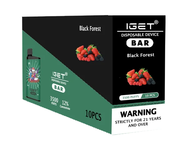 IGET Bar Black Forest disposable vape - 3,500 puffs