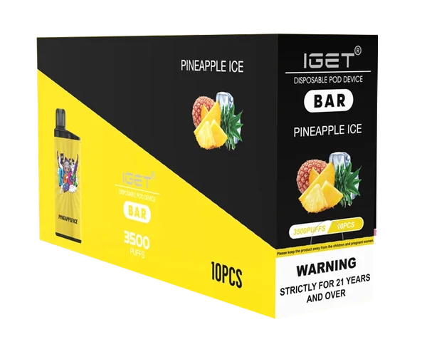 IGET Bar Pineapple Ice disposable vape - 3,500 puffs