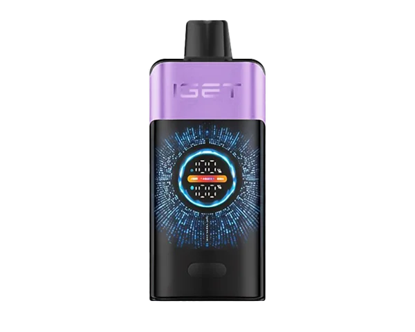 IGET One Grape Ice disposable vape - 12,000 puffs