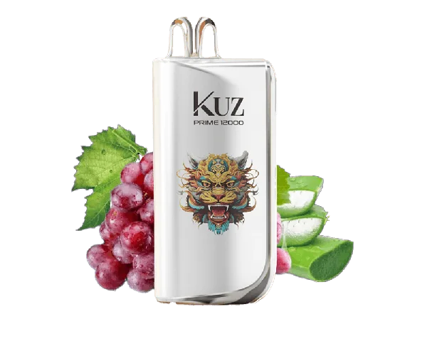 Kuz Prime Aloe Grape disposable vape - 12,000 puffs