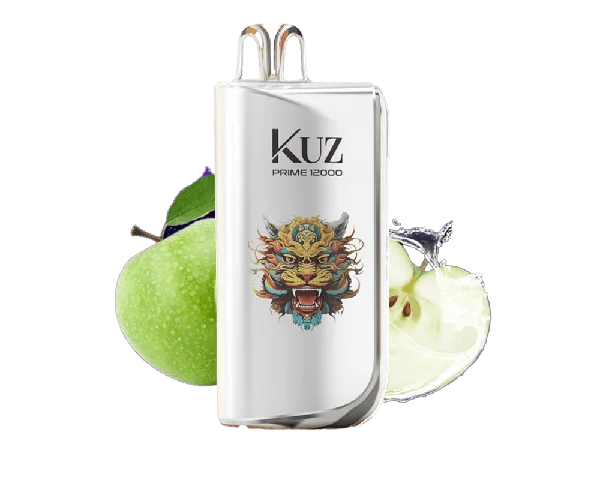Kuz Prime Apple Burst disposable vape - 12,000 puffs