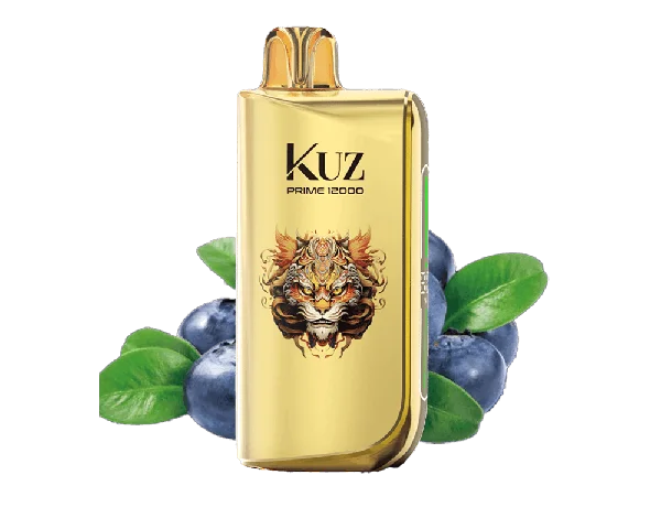 Kuz Prime Blueberry Blast disposable vape - 12,000 puffs