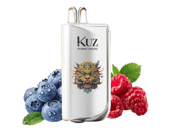Kuz Prime Blueberry Raspberry disposable vape - 12,000 puffs