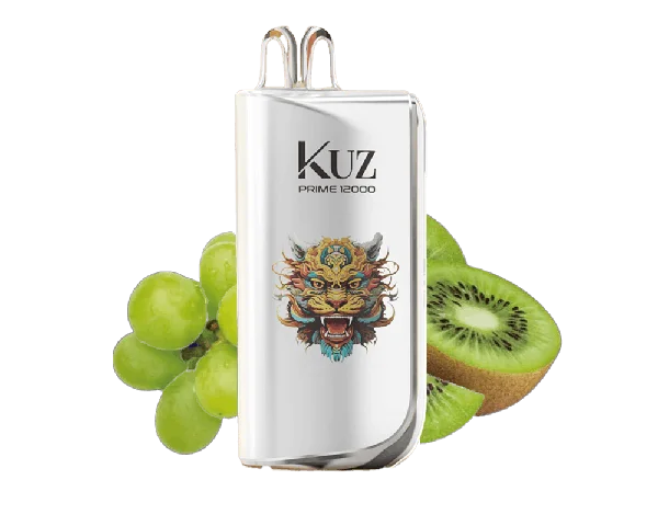 Kuz Prime Green Grape Kiwi disposable vape - 12,000 puffs
