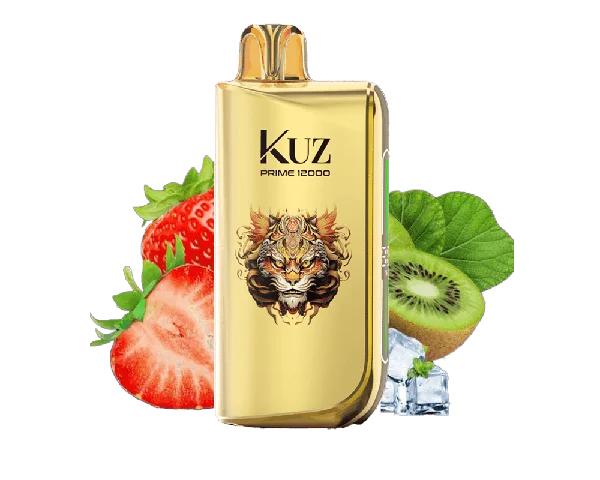 Kuz Prime Strawberry Kiwi Ice disposable vape - 12,000 puffs