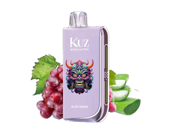 Kuz Ultra Aloe Grape disposable vape - 9,000 puffs