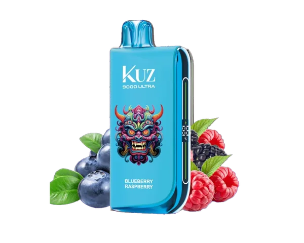 Kuz Ultra Blueberry Raspberry disposable vape - 9,000 puffs