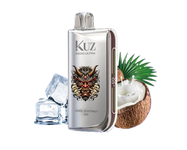 Kuz Ultra Cool Coconut Ice disposable vape - 9,000 puffs