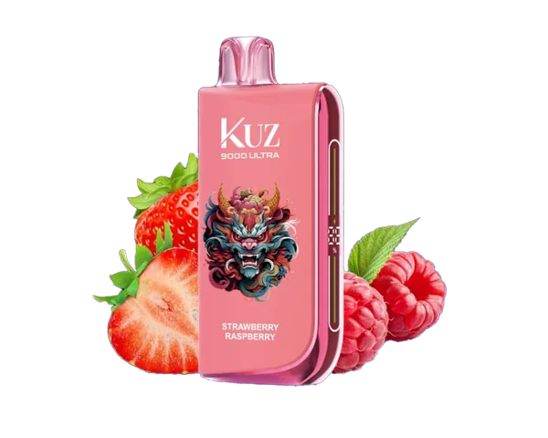 Kuz Ultra Strawberry Raspberry disposable vape - 9,000 puffs