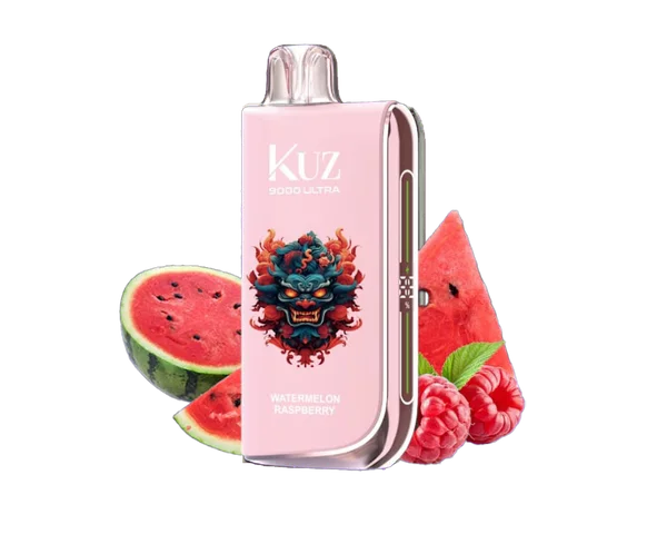 Kuz Ultra Watermelon Raspberry disposable vape - 9,000 puffs