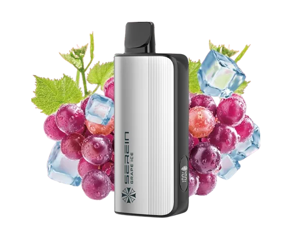 Serein Grape Ice disposable vape - 12,000 puffs