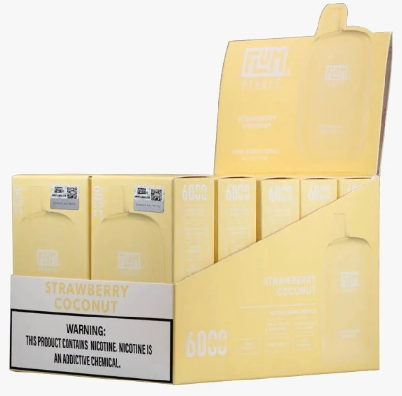 Strawberry Coconut 6000 Puffs (10 Pack) wholesale pack - 10 pack · 6,000 puffs