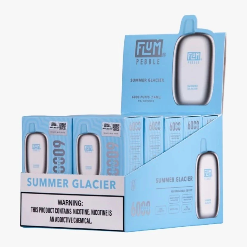 Summer Glacier 6000 puffs 10 pack wholesale pack - 10 pack · 6,000 puffs