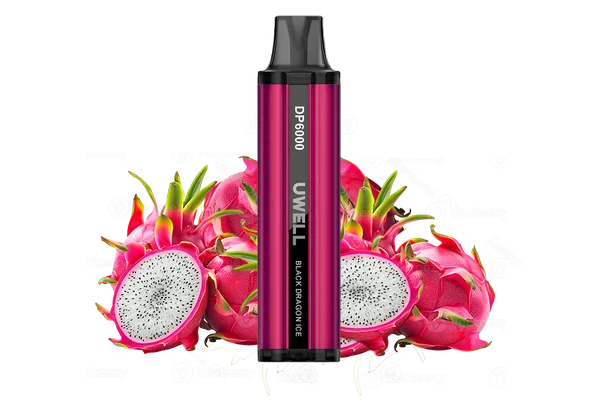 Uwell Black Dragon Ice disposable vape - 6,000 puffs
