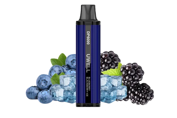 Uwell Blueberry Blackberry Ice disposable vape - 6,000 puffs