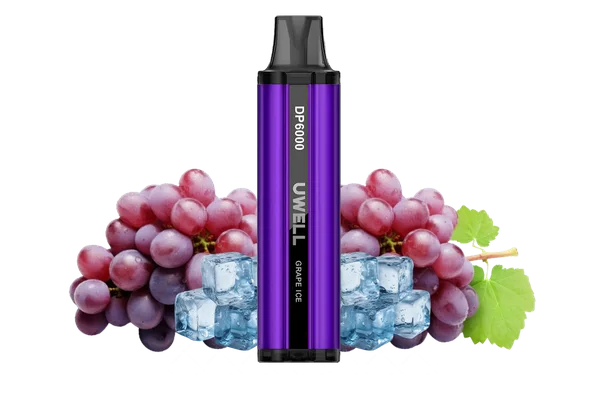 Uwell Grape Ice disposable vape - 6,000 puffs