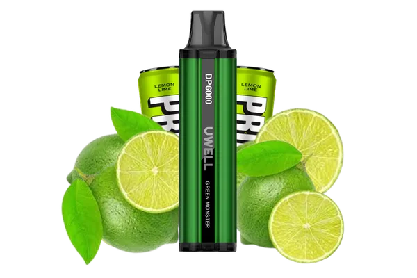 Uwell Green Monster disposable vape - 6,000 puffs
