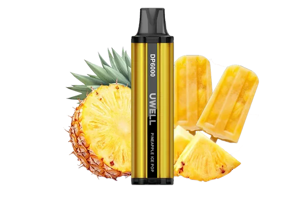 Uwell Pineapple Ice pop disposable vape - 6,000 puffs