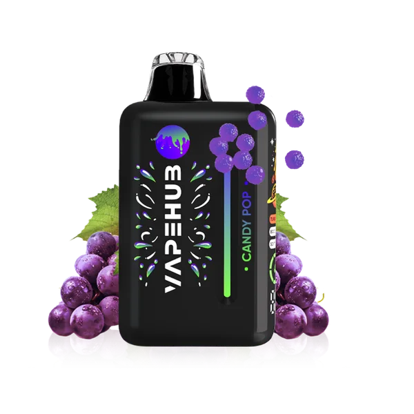 Vapehub Grape Jelly Pop disposable vape - 20,000 puffs
