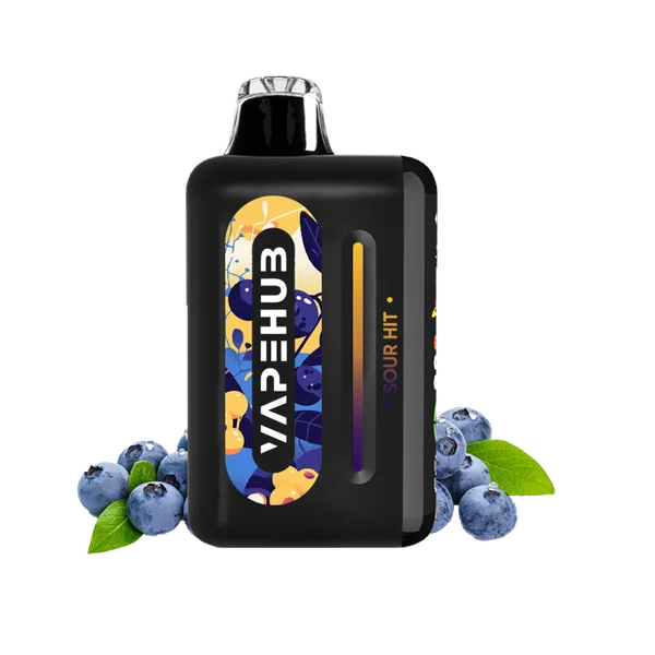 Vapehub Sour Blueberry Dust disposable vape - 20,000 puffs