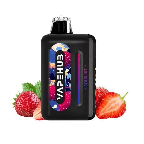 Vapehub Sour Cherry Blast disposable vape - 20,000 puffs