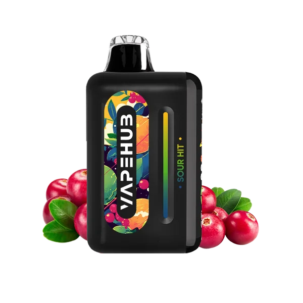 Vapehub Sour Cranapple disposable vape - 20,000 puffs