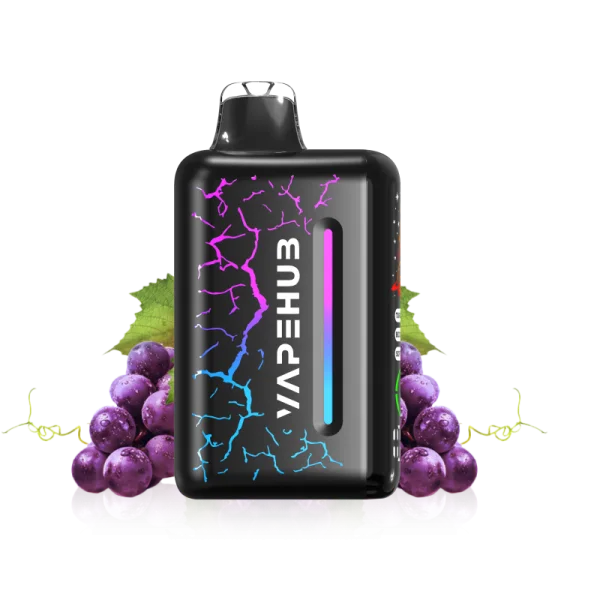 Vapehub Velvet Grape disposable vape - 20,000 puffs