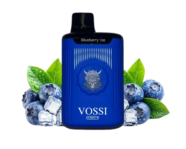 Vossi Blueberry Ice disposable vape - 8,000 puffs
