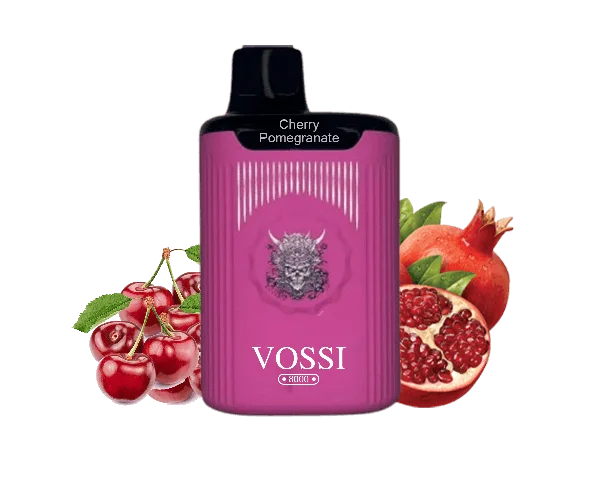 Vossi Cherry Pomegranate disposable vape - 8,000 puffs