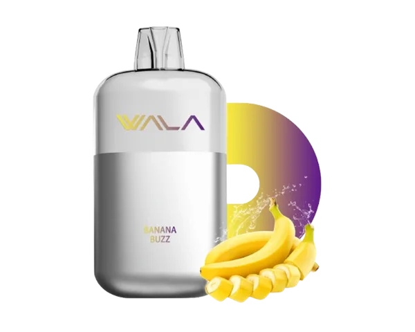 Wala Pop Banana Buzz disposable vape - 10,000 puffs