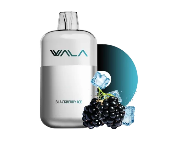 Wala Pop Blackberry Ice disposable vape - 10,000 puffs