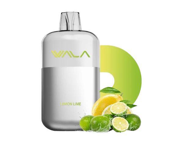 Wala Pop Lemon Lime disposable vape - 10,000 puffs