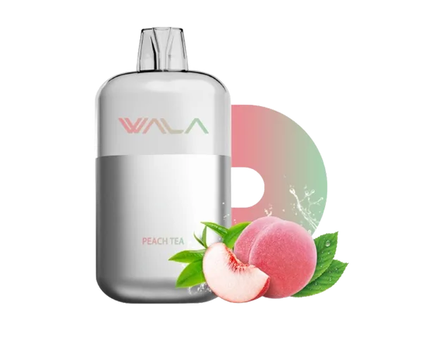 Wala Pop Peach Tea disposable vape - 10,000 puffs