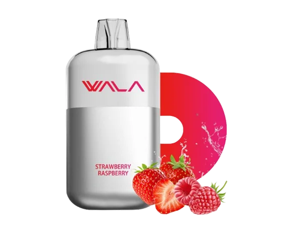 Wala Pop Strawberry Raspberry disposable vape - 10,000 puffs