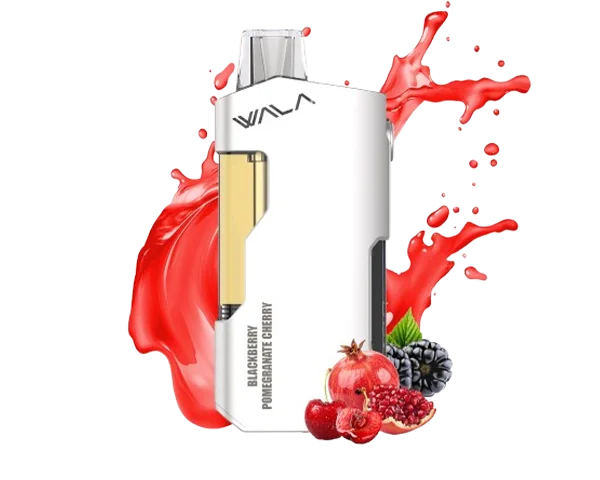 Wala Yo Blackberry Pomegranate Cherry disposable vape - 18,000 puffs