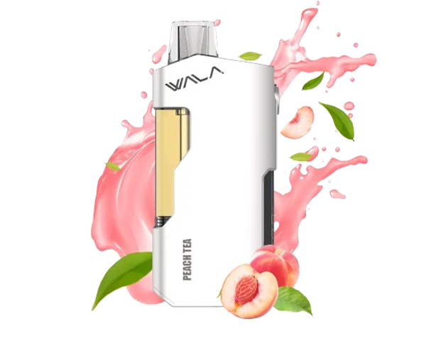 Wala Yo Peach Tea disposable vape - 18,000 puffs