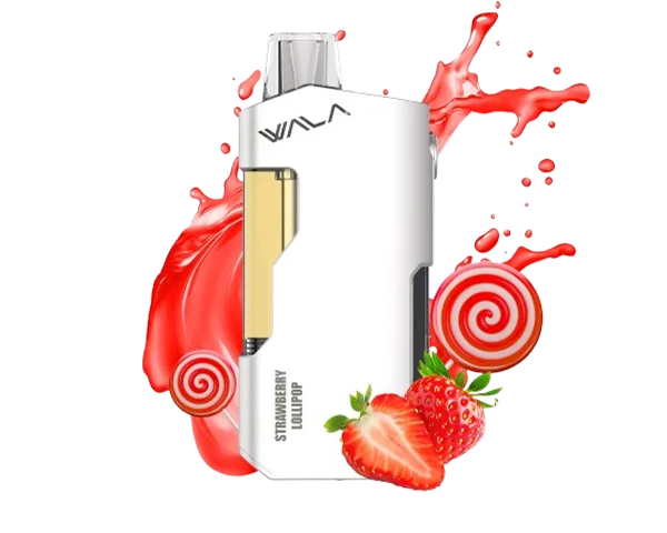 Wala Yo Strawberry Lollipop disposable vape - 18,000 puffs
